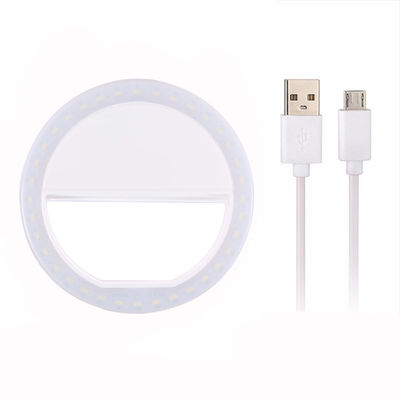 Rechargeable LED Selfie Light / Clip On Phone With Three Brightness Level